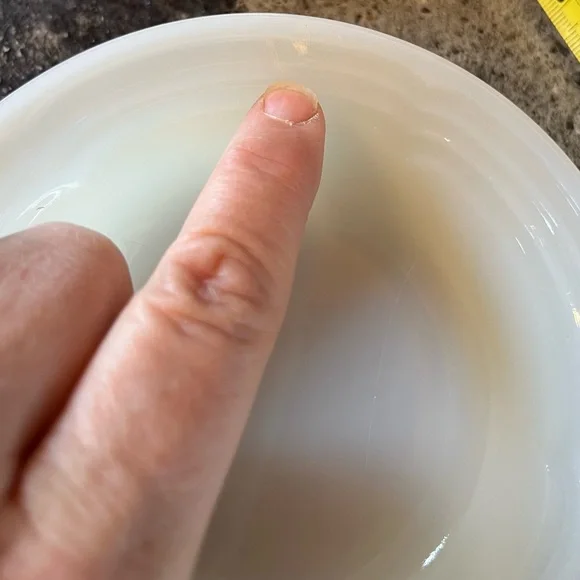 Vintage Fire King Milk Glass White Custard Dessert Bowls Cups Anchor Hocking USA - Picture 8 of 15